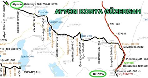 Konya afyon tren